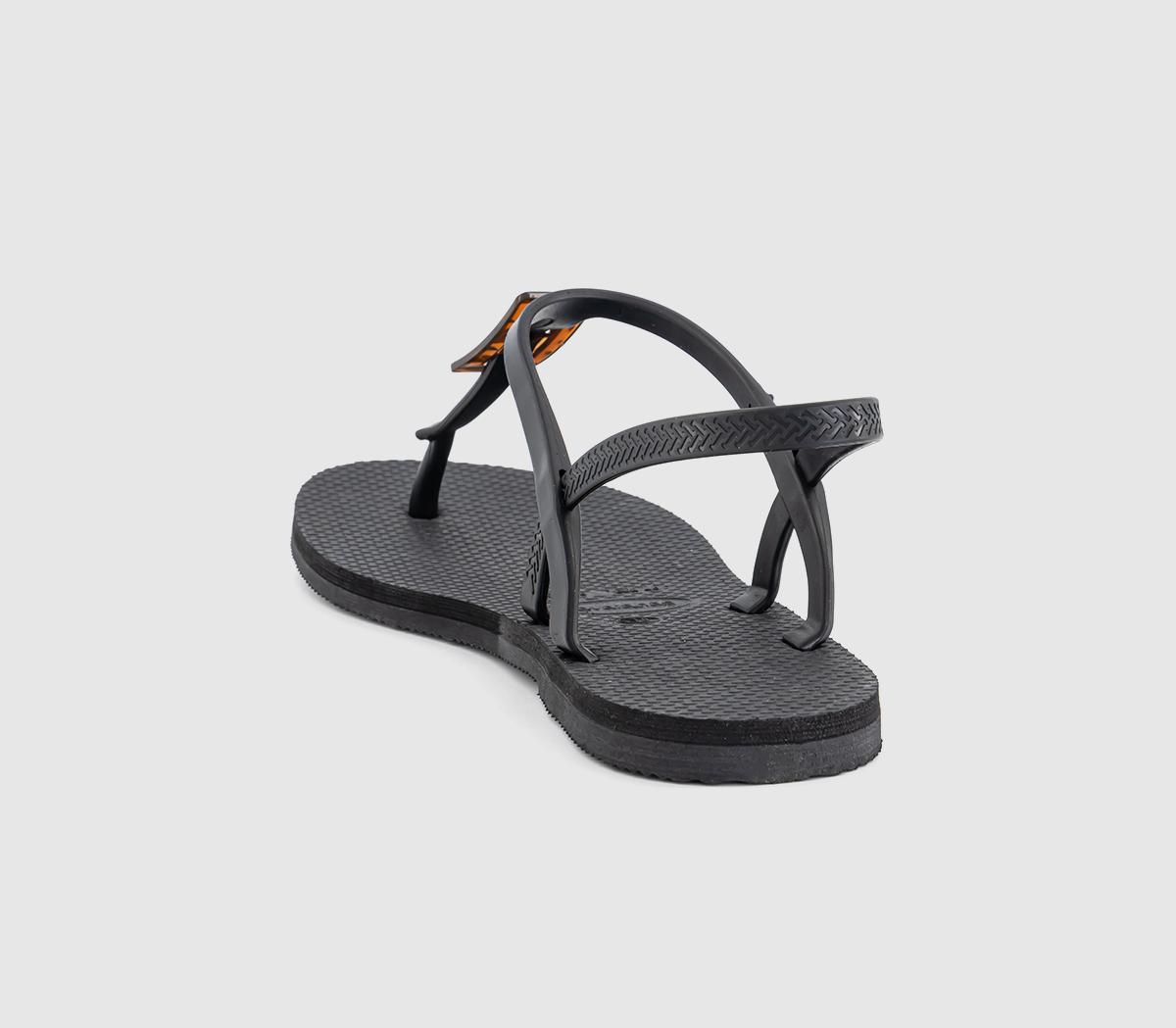 Havaianas Paratay Buckle Turtle Sandals Havaianas Paratay Buckle Turtle Sandals Black