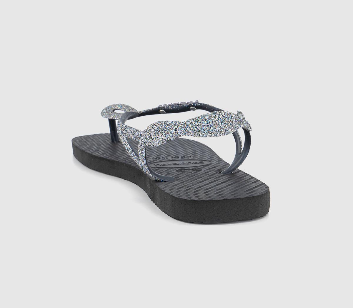 HavaianasLuna Premium Flip Flops HavaianasLuna Premium Flip FlopsBlack Dark Grey