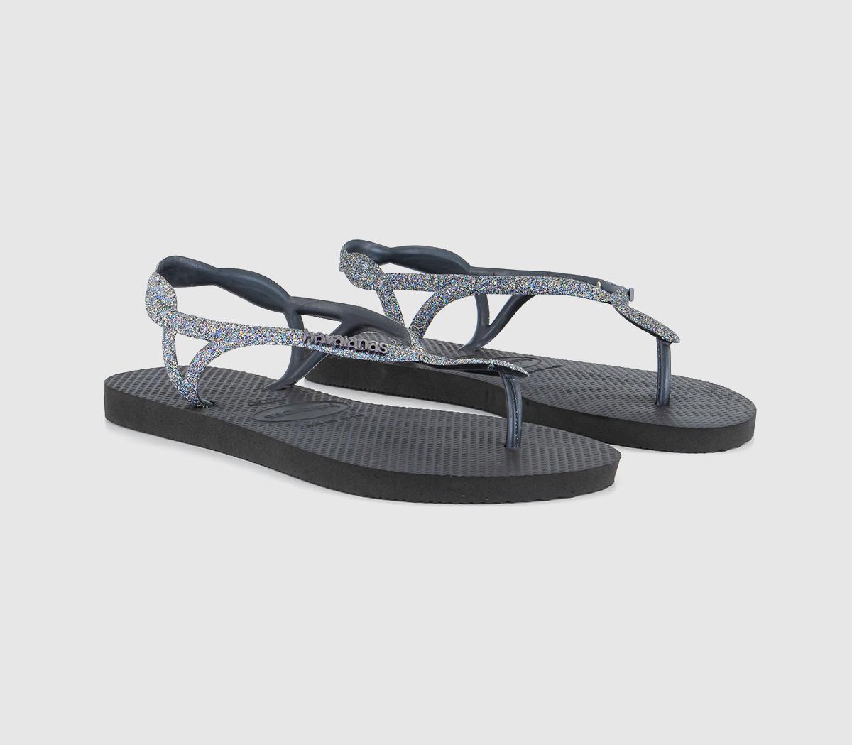 HavaianasLuna Premium Flip Flops HavaianasLuna Premium Flip FlopsBlack Dark Grey