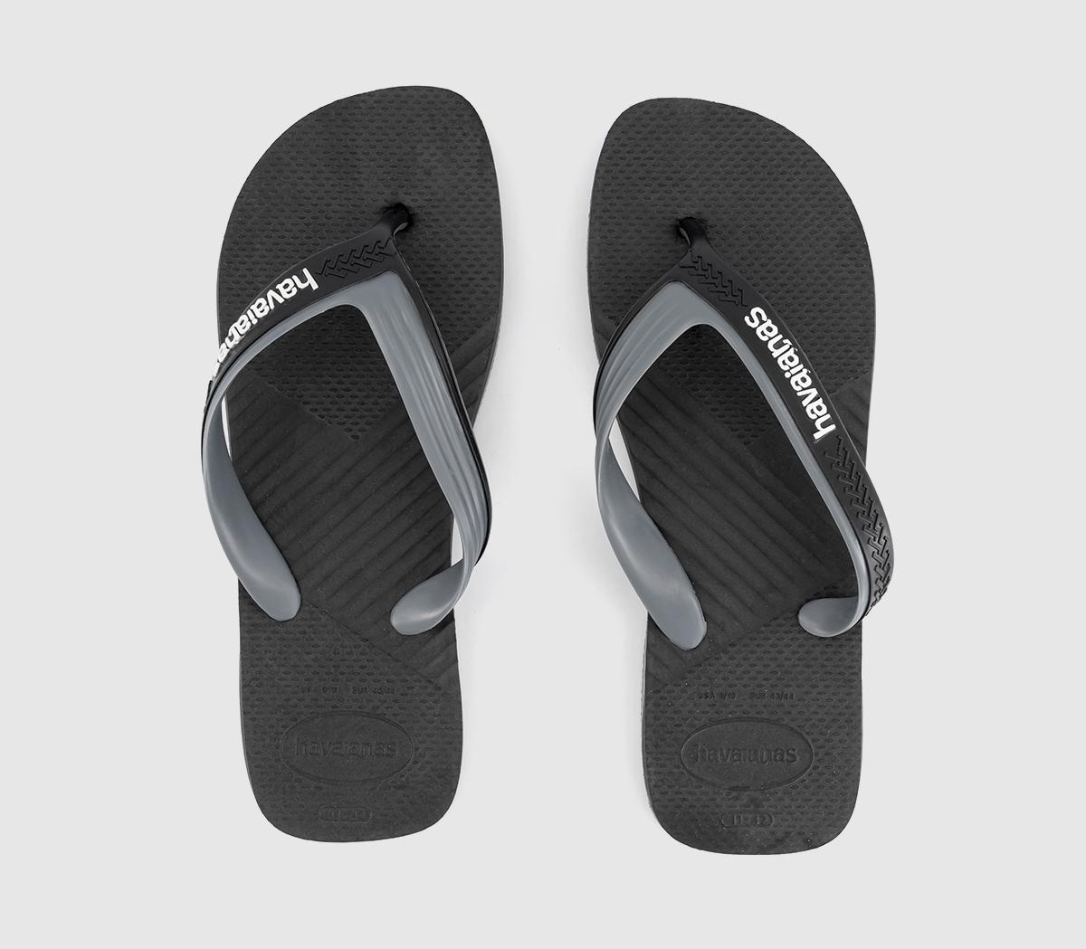 HavaianasDual Flip Flops HavaianasDual Flip FlopsBlack Steel Grey
