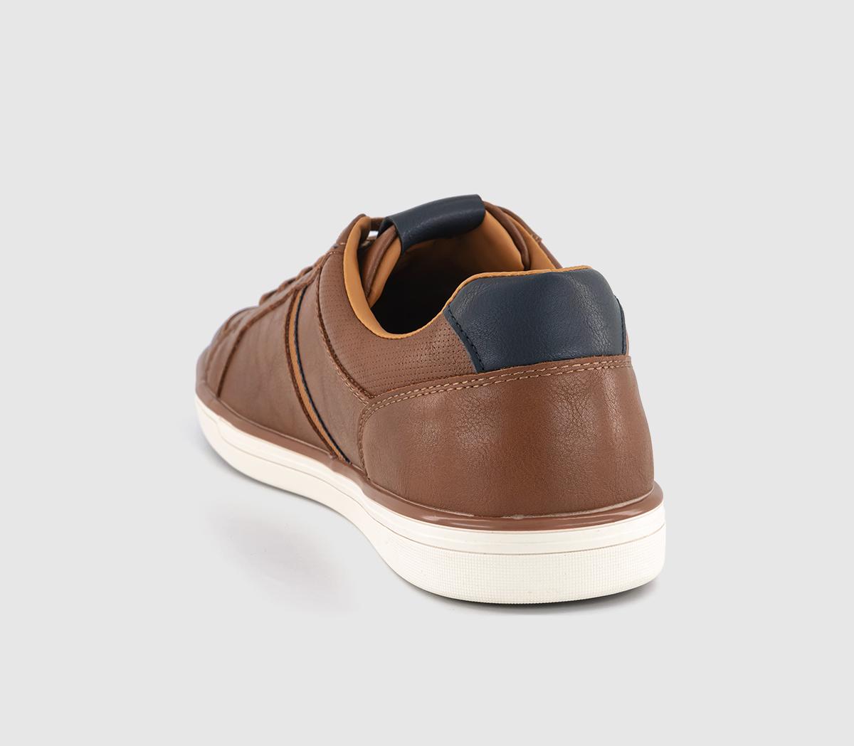 OFFICECrouch Side Stripe Trainers OFFICECrouch Side Stripe TrainersDark Tan
