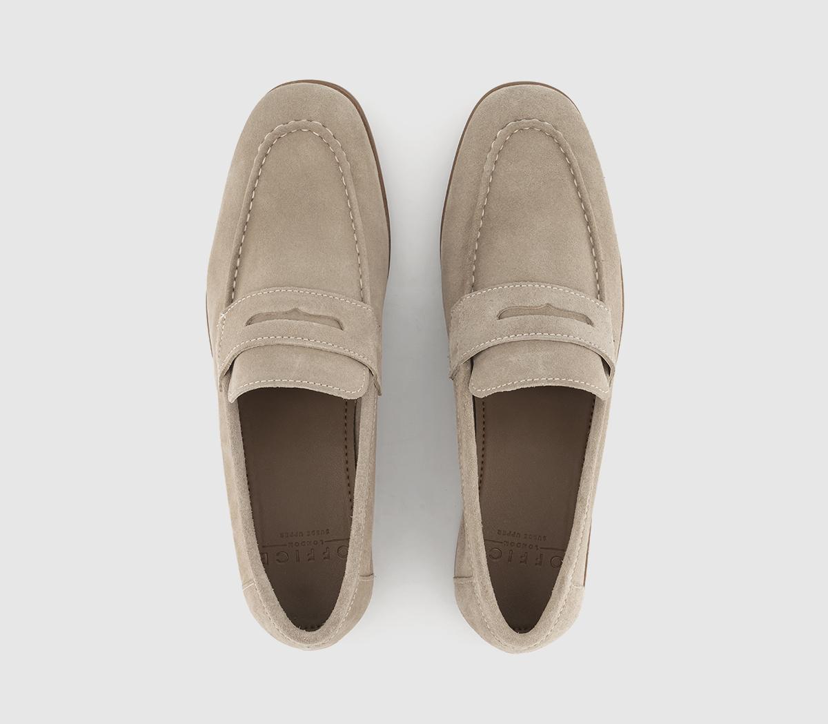 OFFICEColbert 2 Saddle Loafer OFFICEColbert 2 Saddle LoaferStone Suede