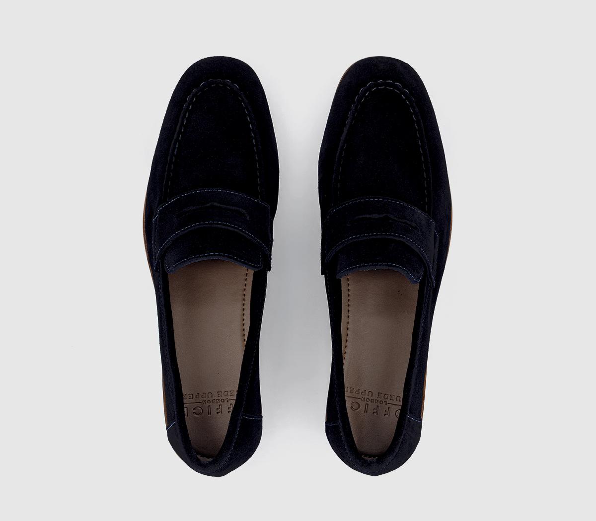 OFFICEColbert 2 Saddle Loafers OFFICEColbert 2 Saddle LoafersNavy Suede