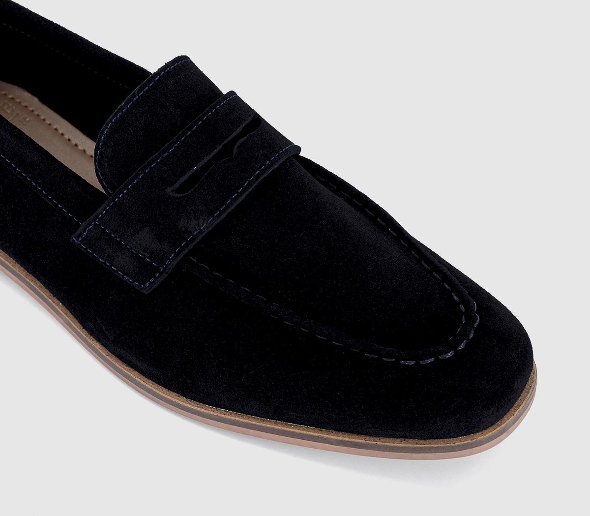 OFFICEColbert 2 Saddle Loafers OFFICEColbert 2 Saddle LoafersNavy Suede