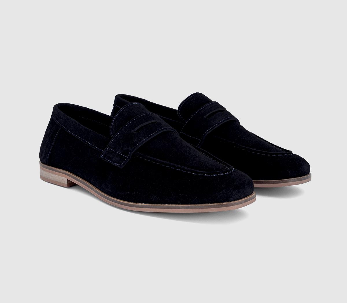 OFFICEColbert 2 Saddle Loafers OFFICEColbert 2 Saddle LoafersNavy Suede