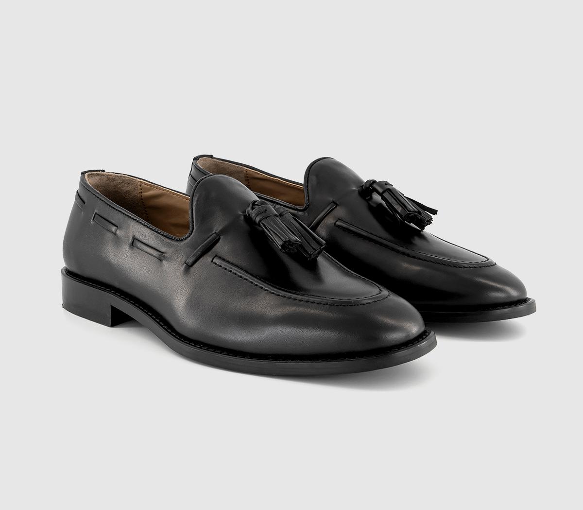OFFICEMemory Tassel Loafers OFFICEMemory Tassel LoafersBlack Leather