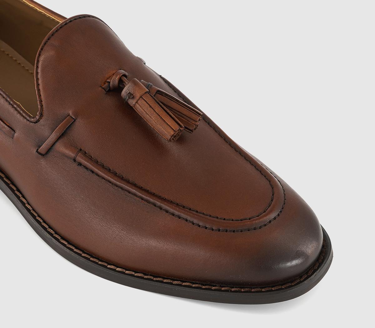 OFFICEMemory Tassel Loafers OFFICEMemory Tassel LoafersTan Leather