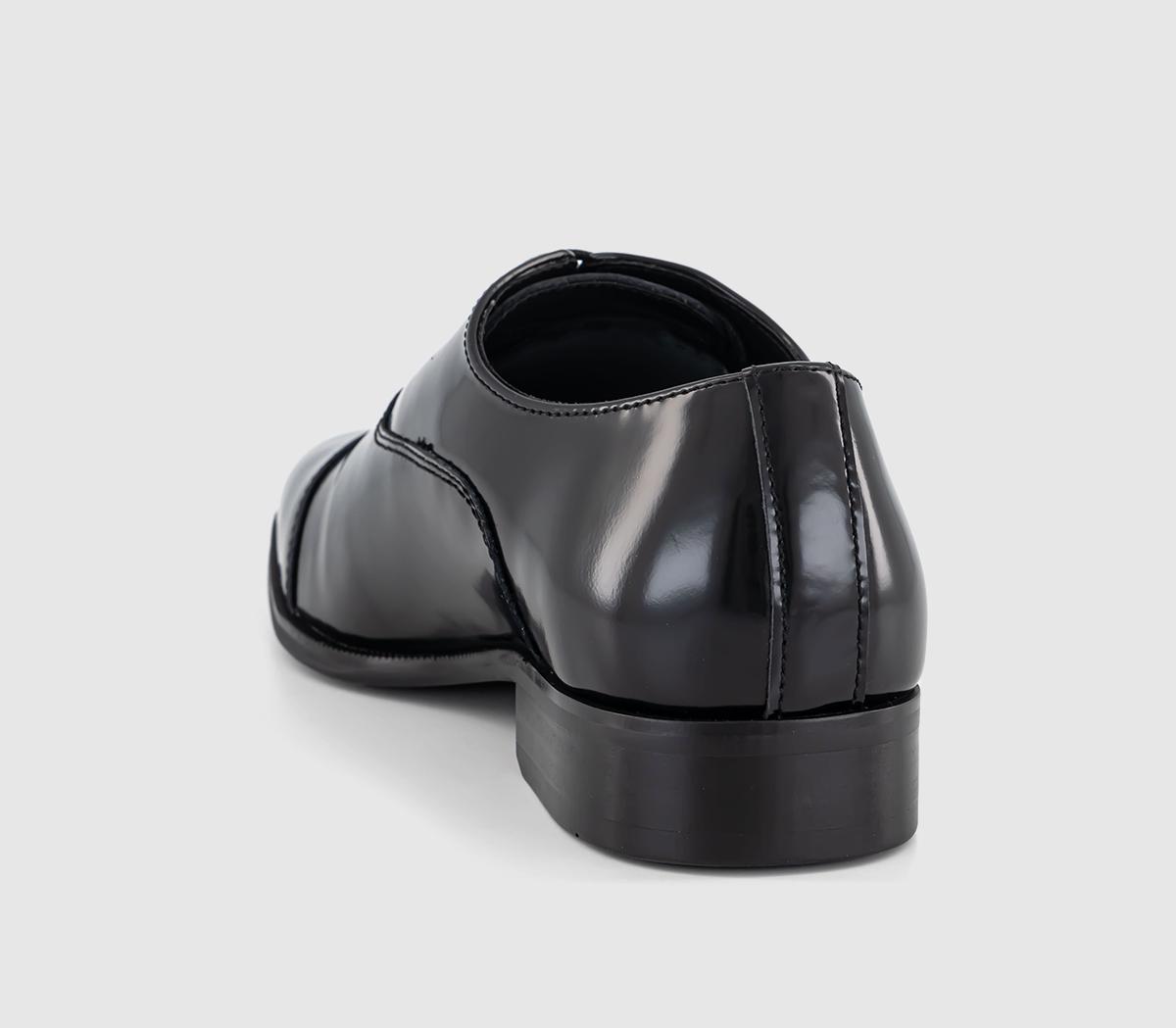 OFFICEManor Toe Cap Oxford Shoes OFFICEManor Toe Cap Oxford ShoesBlack Leather