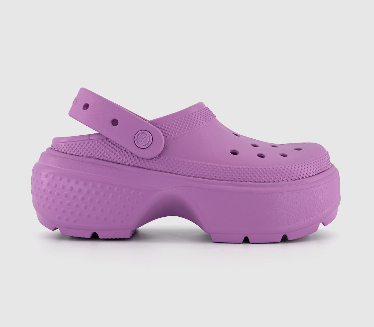 CrocsStomp ClogsBubble Pink