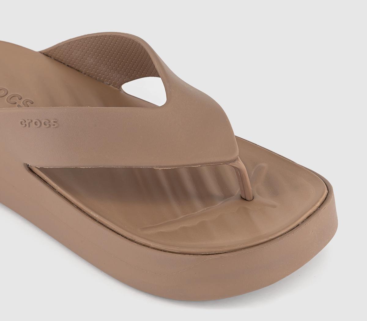 CrocsGetaway Platform Flip Flops CrocsGetaway Platform Flip FlopsLatte