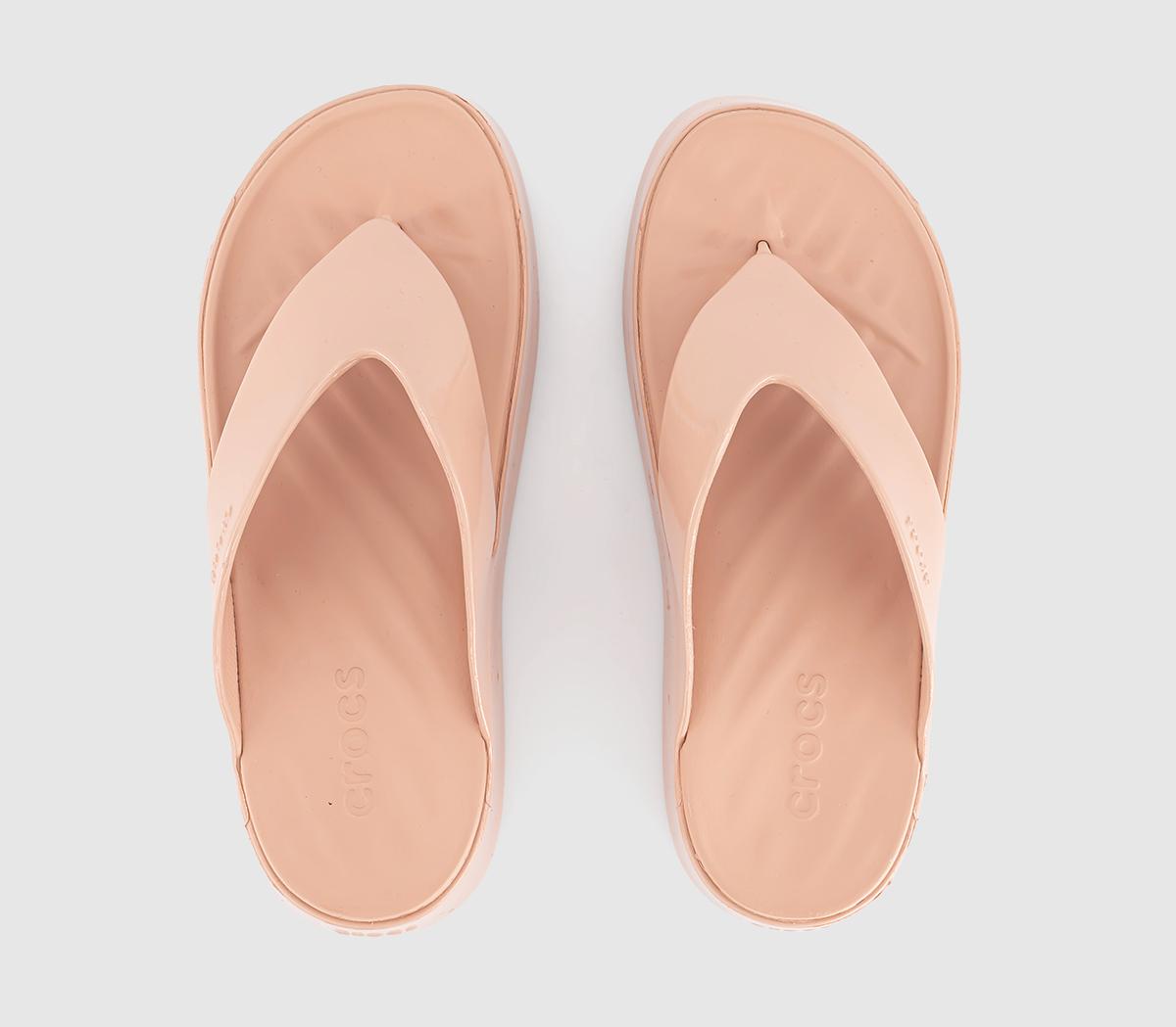 CrocsGetaway Platform Flip Flops CrocsGetaway Platform Flip FlopsPink Caramel Patent