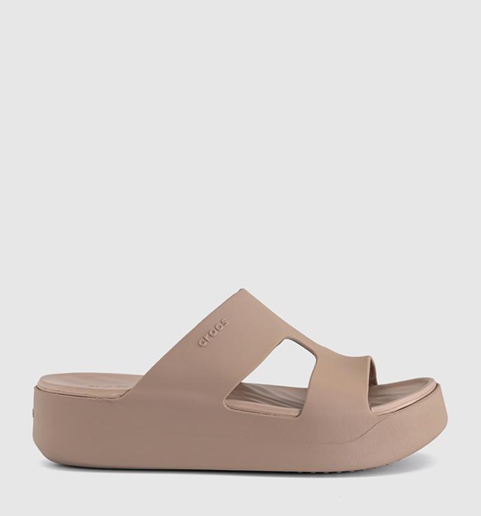 Crocs Getaway H Strap Sandals Latte