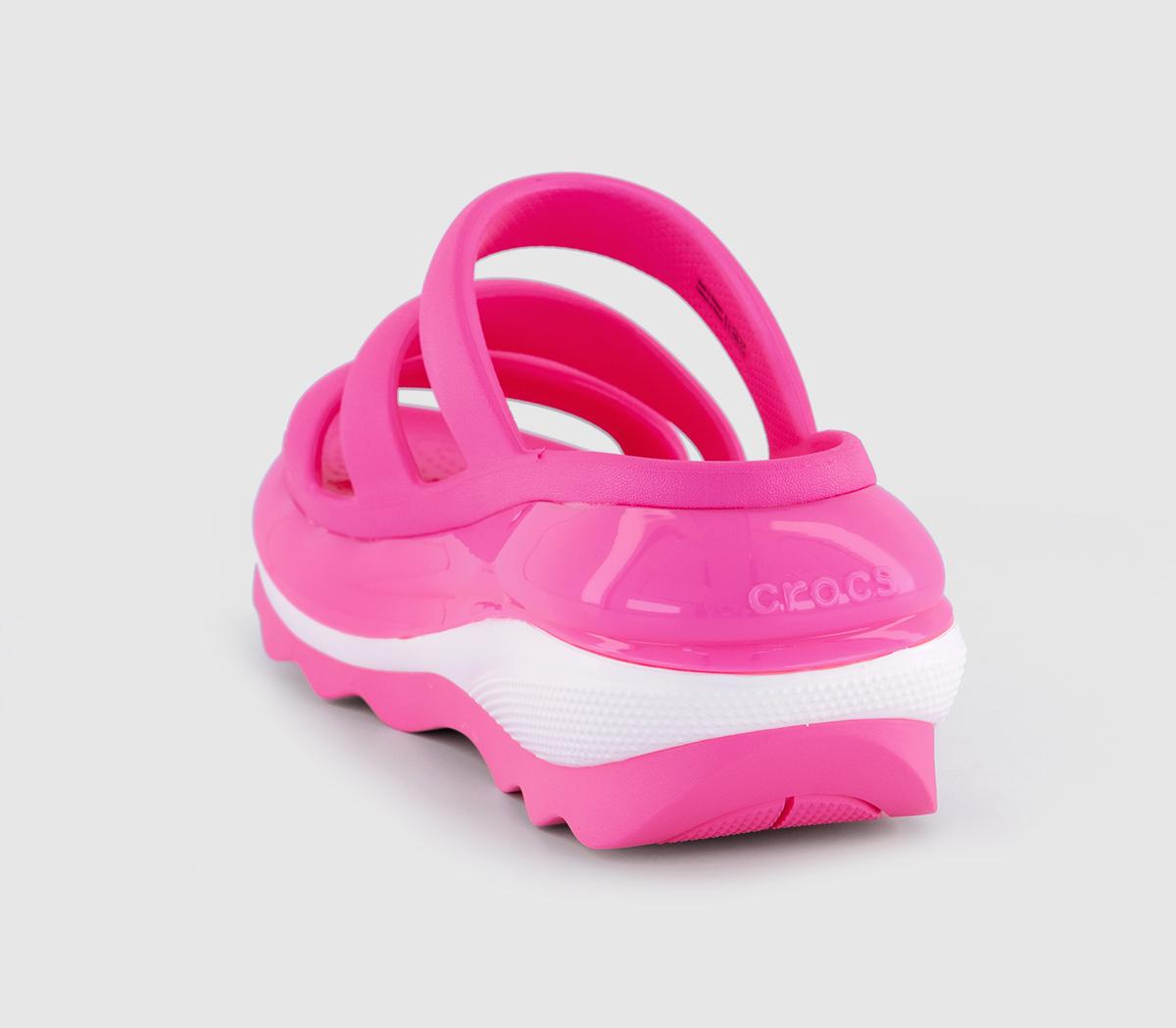 Crocs Mega Crush Slides Crocs Mega Crush Slides Pink Crush