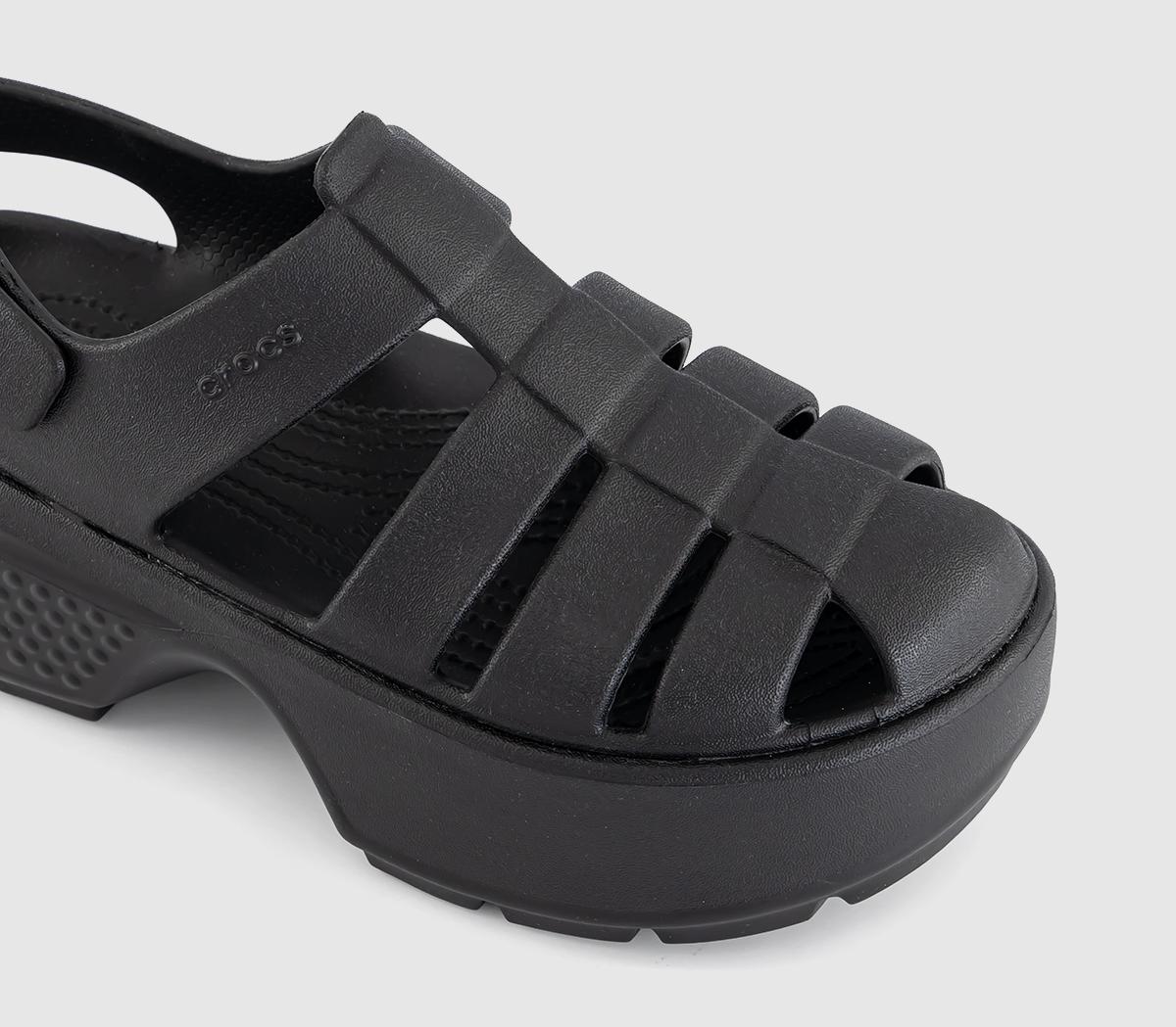 CrocsStomp Fisherman Sandals CrocsStomp Fisherman SandalsBlack