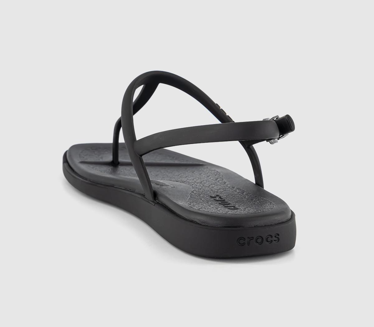 CrocsMiami Thong Flip Flops CrocsMiami Thong Flip FlopsBlack