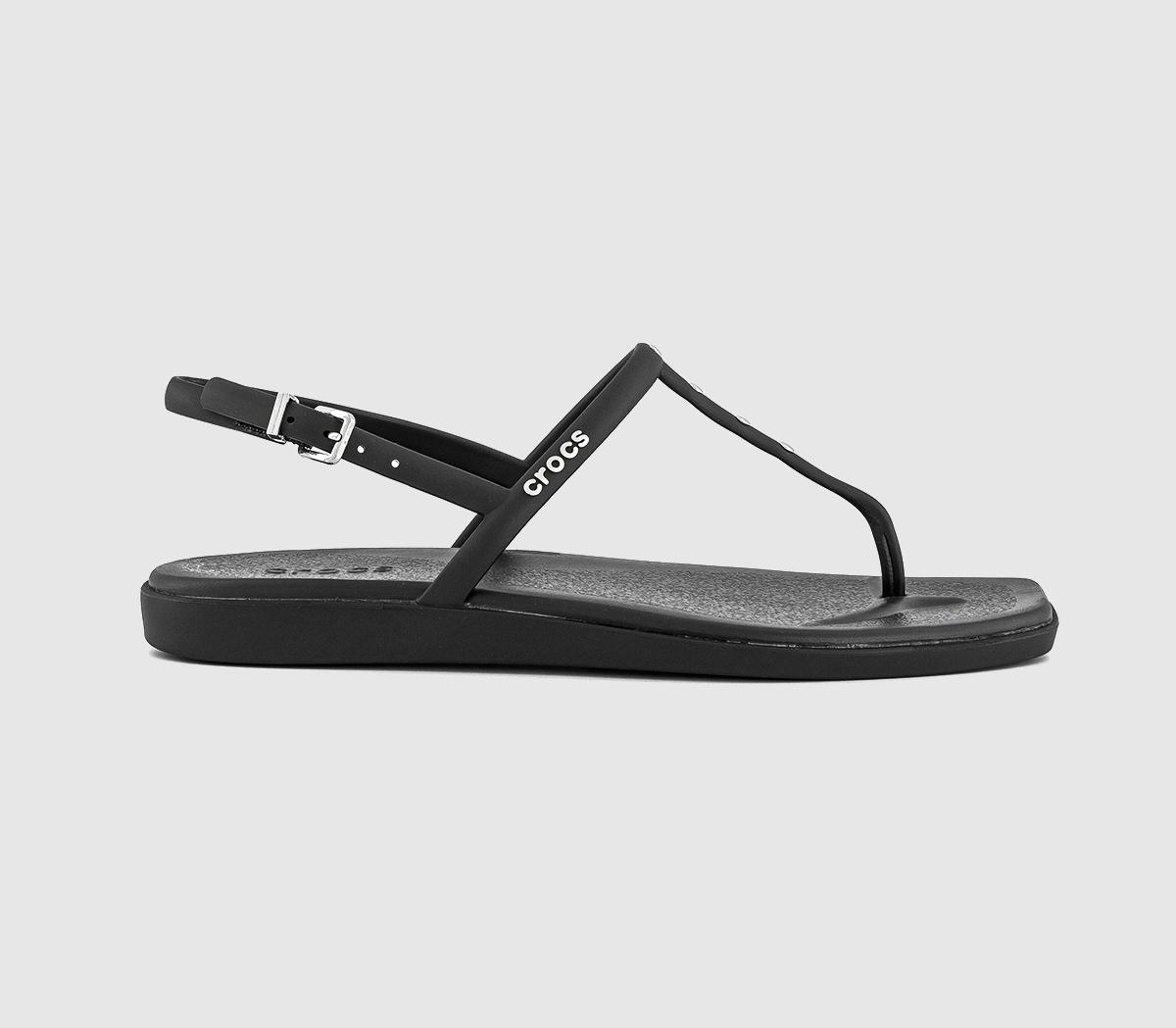 CrocsMiami Thong Flip Flops CrocsMiami Thong Flip FlopsBlack Studded