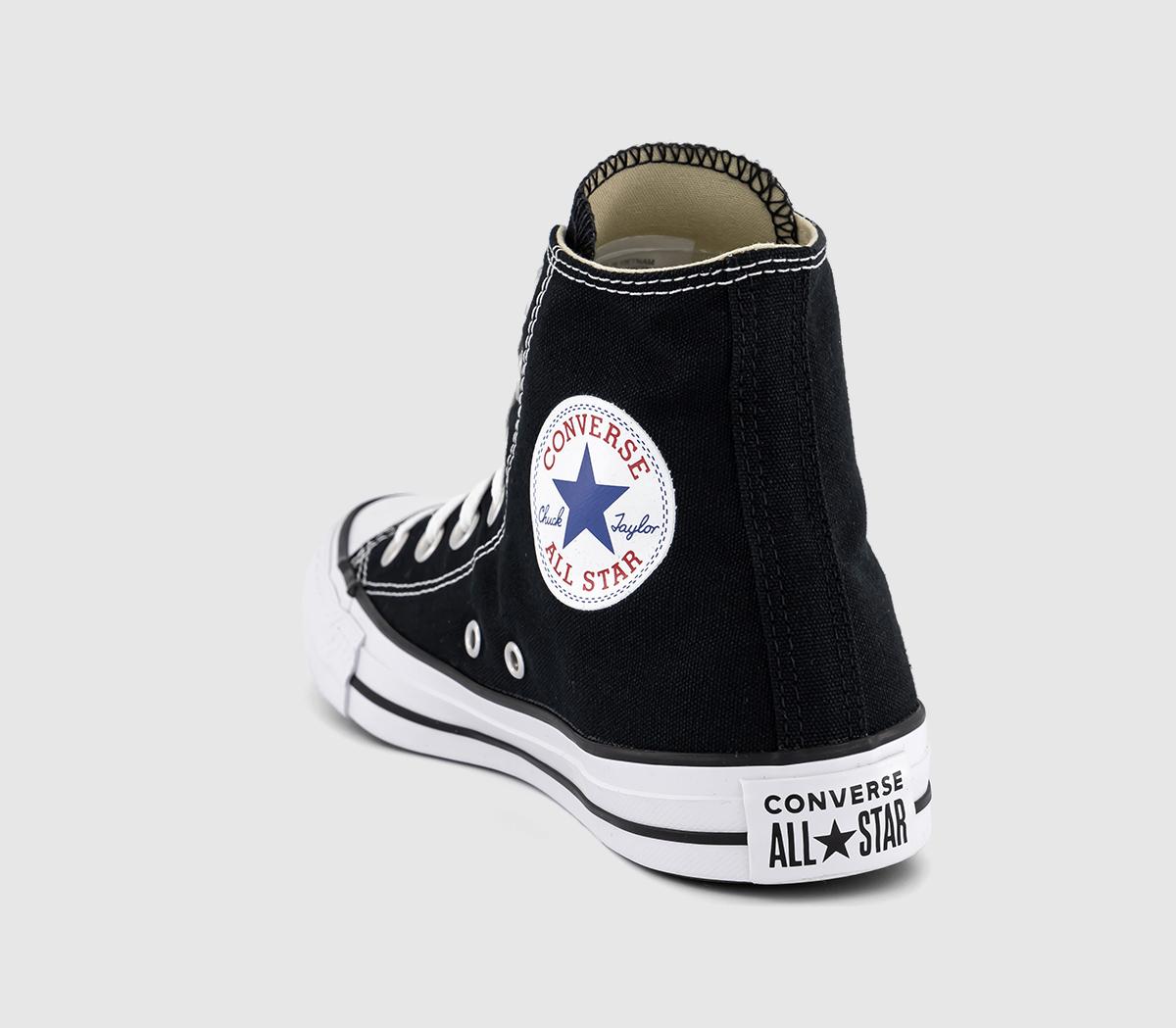 ConverseConverse All Star Hi Black CanvasBlack Canvas