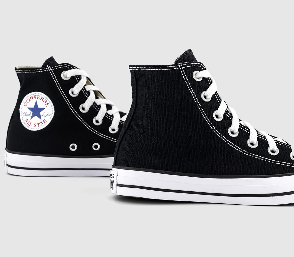 ConverseConverse All Star Hi Black CanvasBlack Canvas