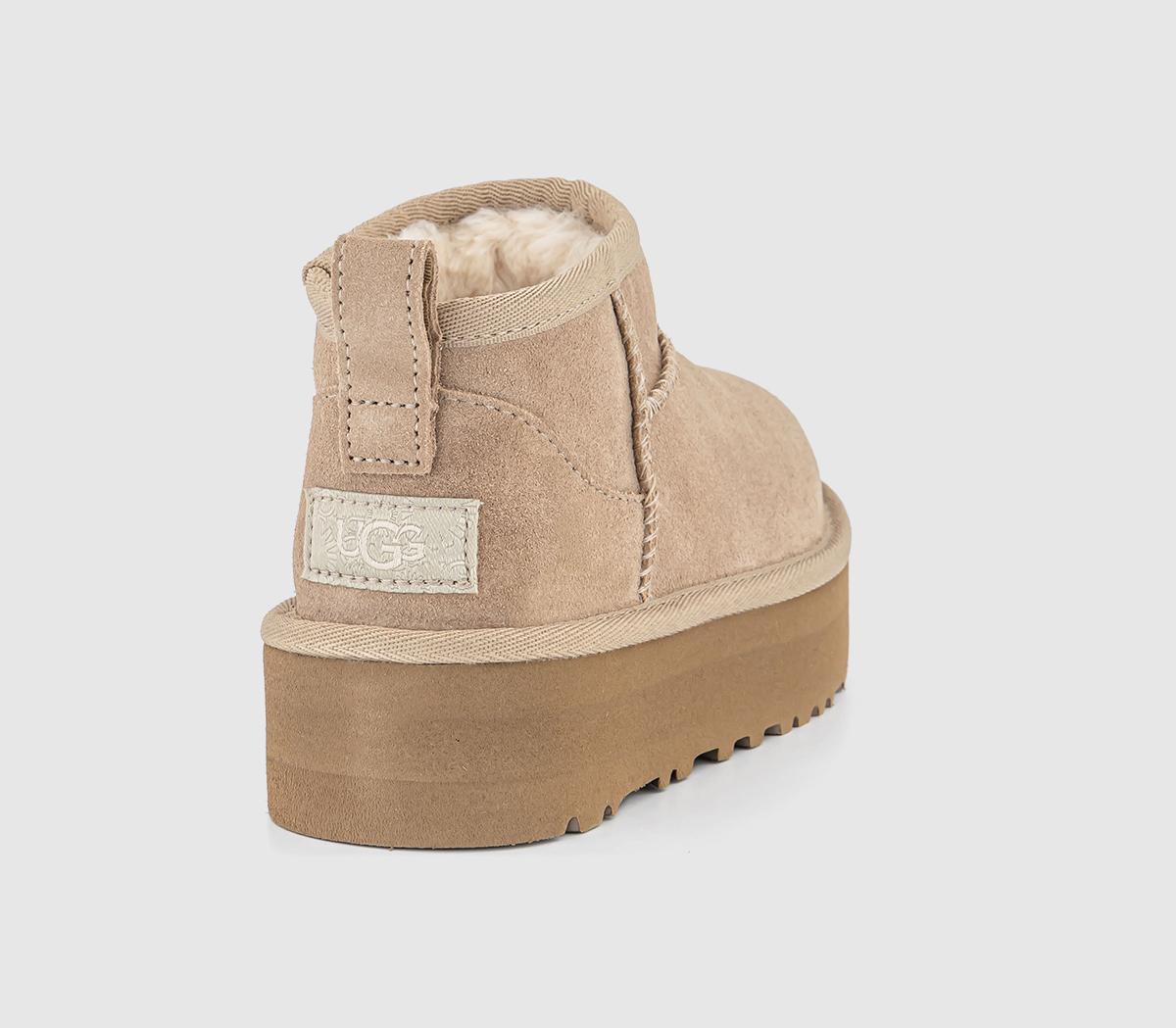 UGGKids Classic Ultra Mini Platform BootsSand