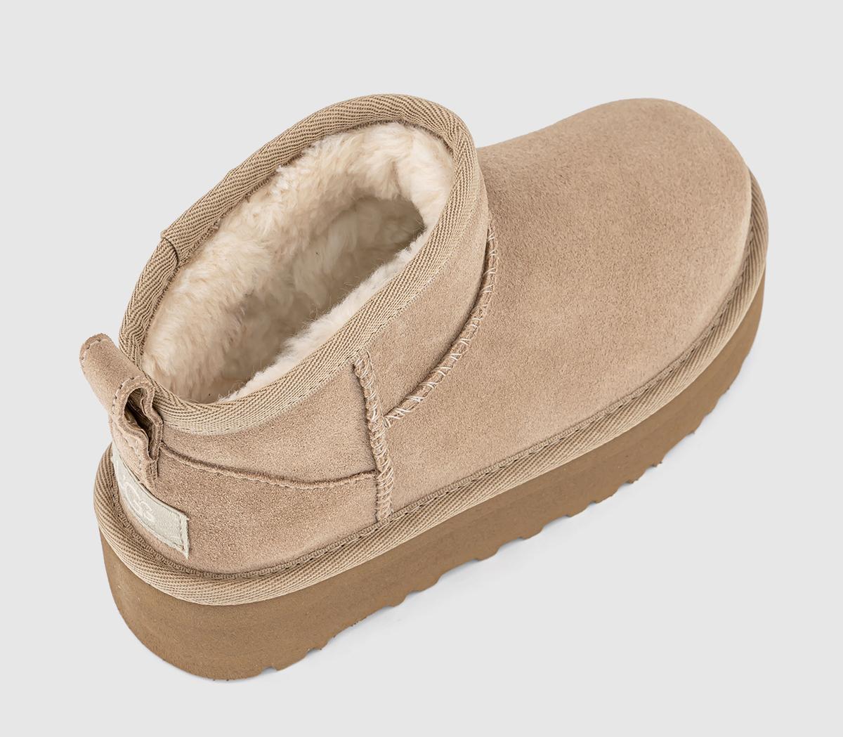 UGGKids Classic Ultra Mini Platform BootsSand