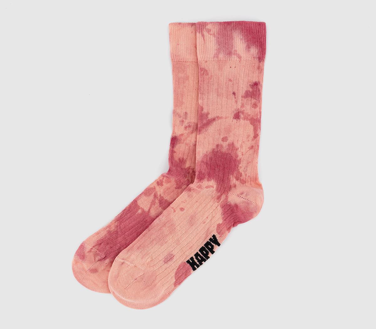 Happy SocksTie Dye SocksLight Pink