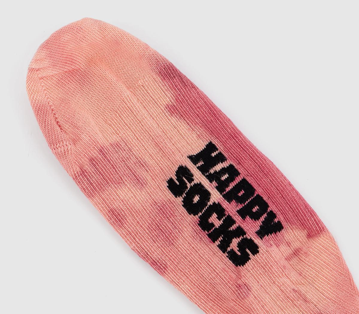 Happy SocksTie Dye Socks Happy SocksTie Dye SocksLight Pink