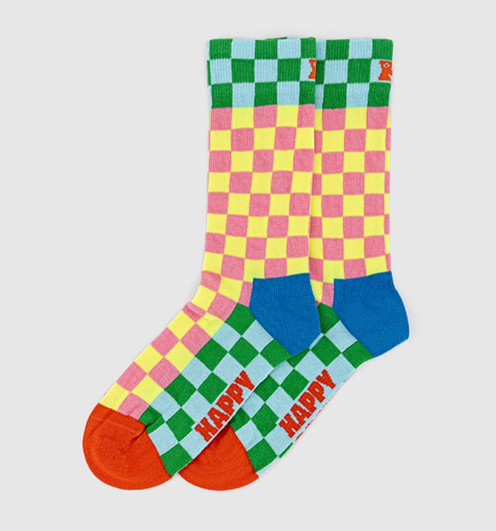 Happy Socks Checkerboard Socks Multi