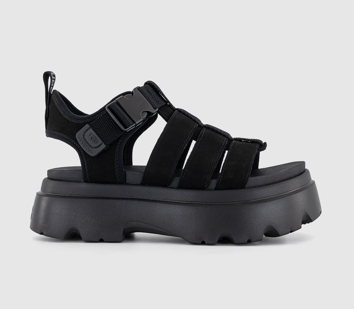 UGG Cora Sandals Black Women s Sandals