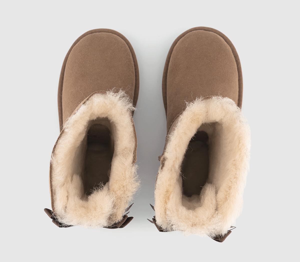 UGGKids Bailey Bow II Boots Chestnut