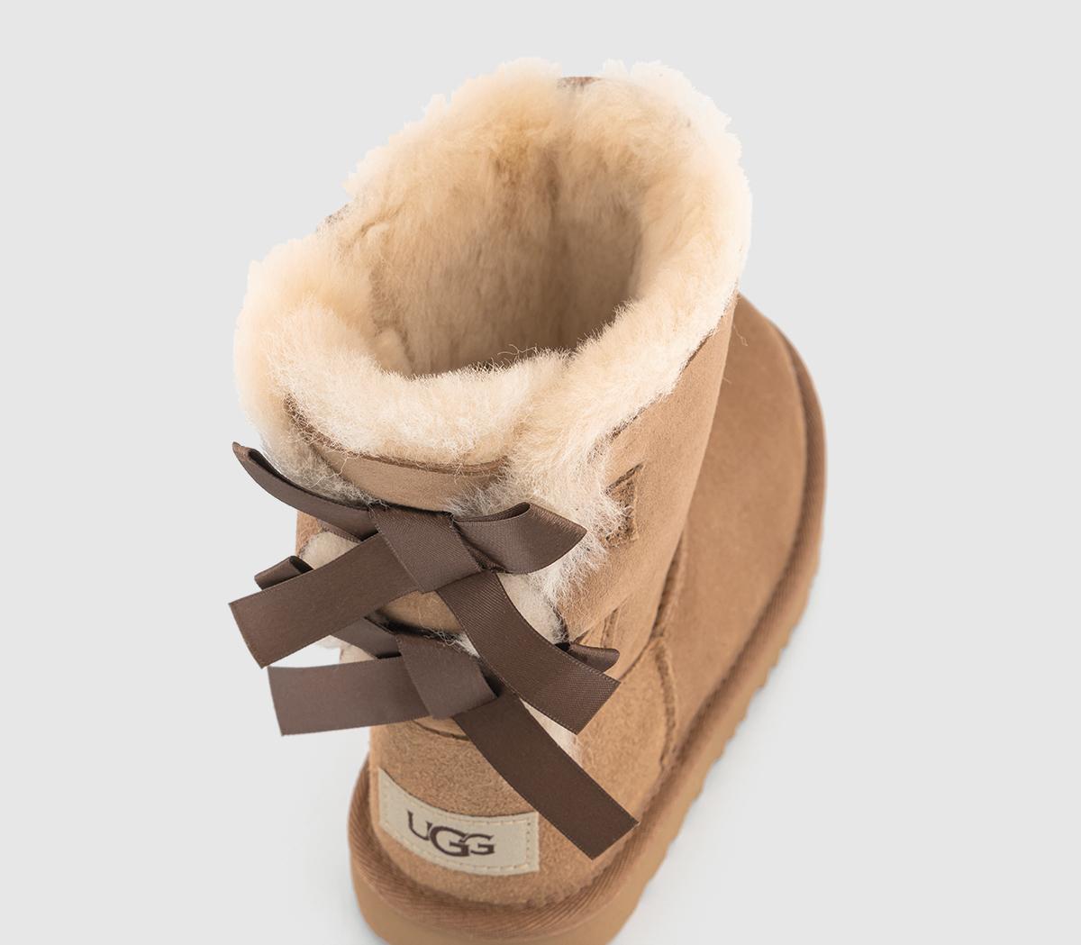 UGGKids Bailey Bow II Boots Chestnut