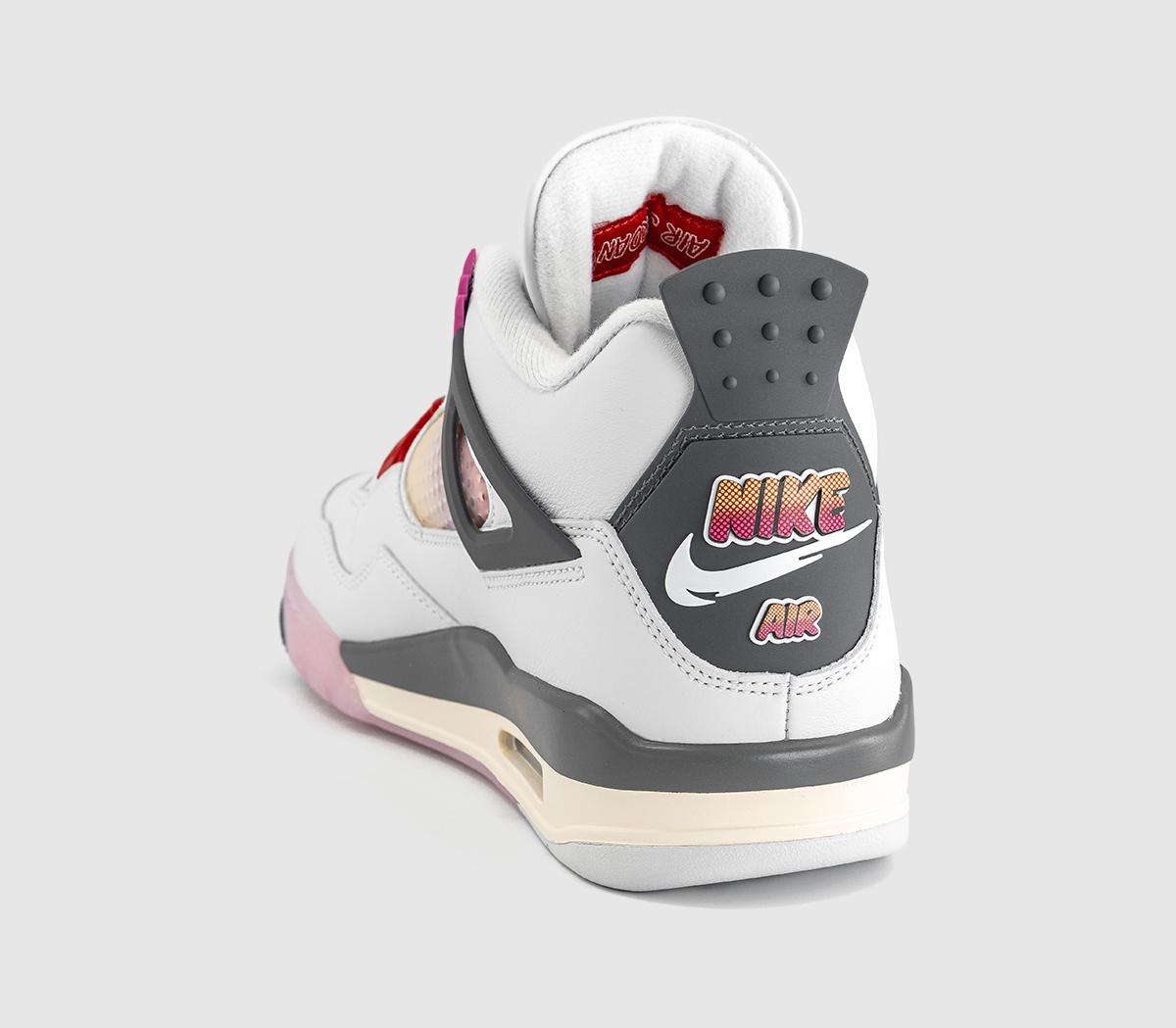 Jordan Air Jordan 4 Retro Comic Off White Multi Color - Unisex Sports