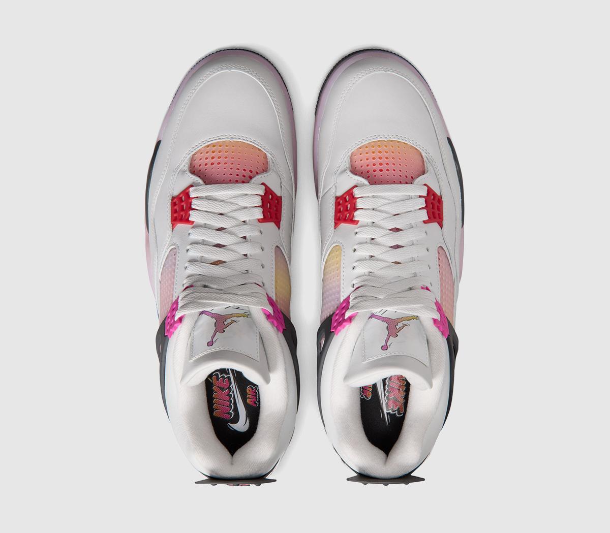 JordanAir Jordan 4 RetroComic Con Off White Multi Color