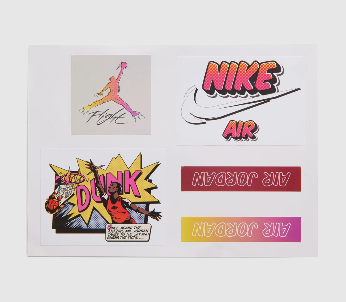 JordanAir Jordan 4 RetroComic Con Off White Multi Color