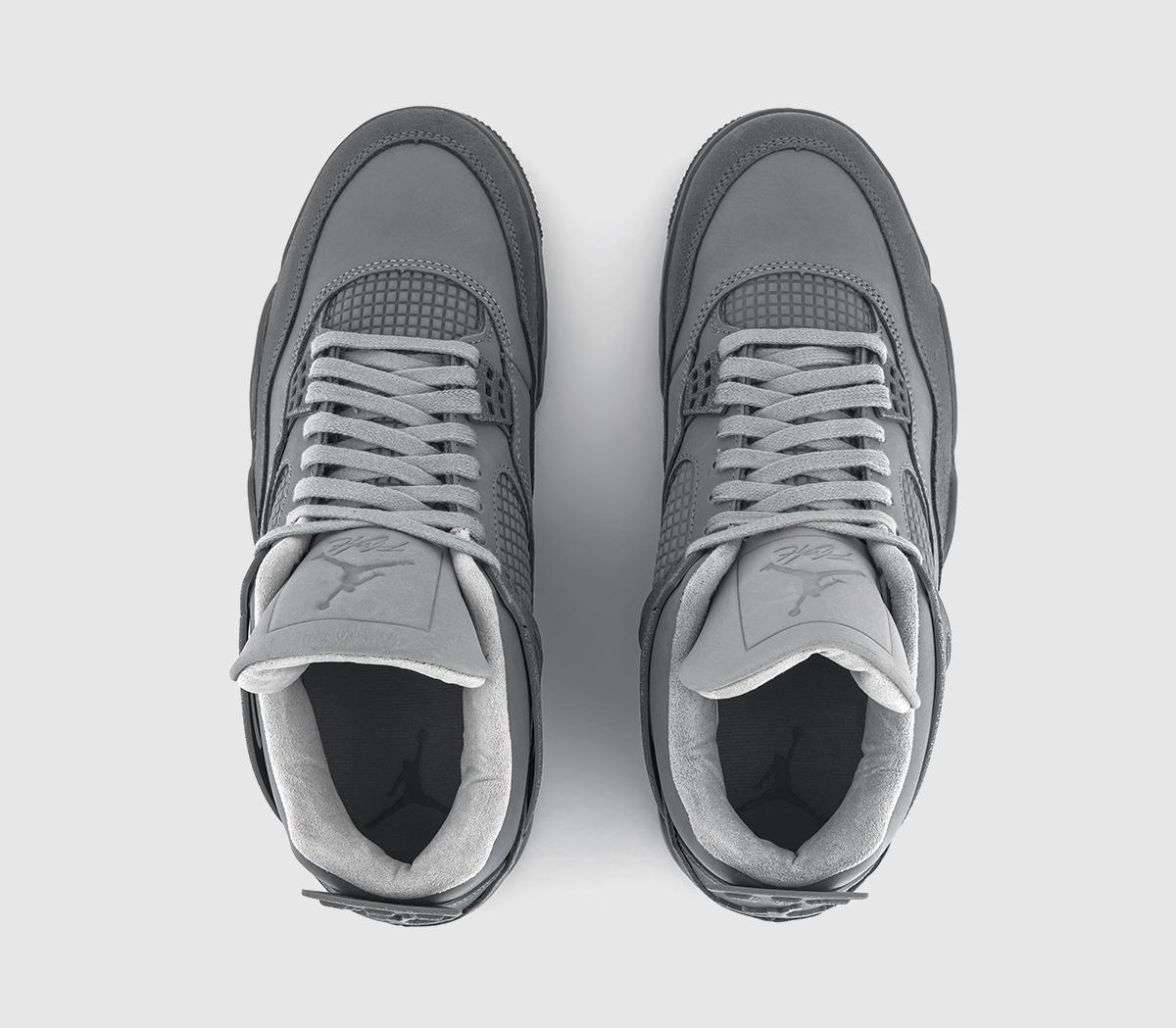JordanAir Jordan 4 Retro TrainersSmoke Grey Iron Greycement Greyparticle Grey