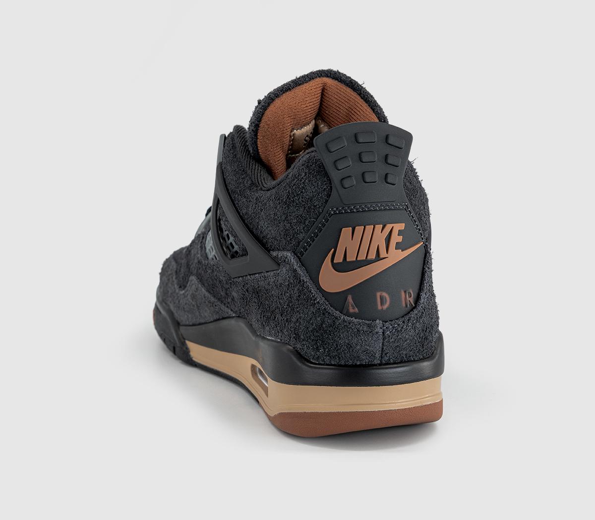 JordanAir Jordan 4 Retro 'LDN' TrainersBlack Red Bark Dark Smoke Grey Smoke Grey