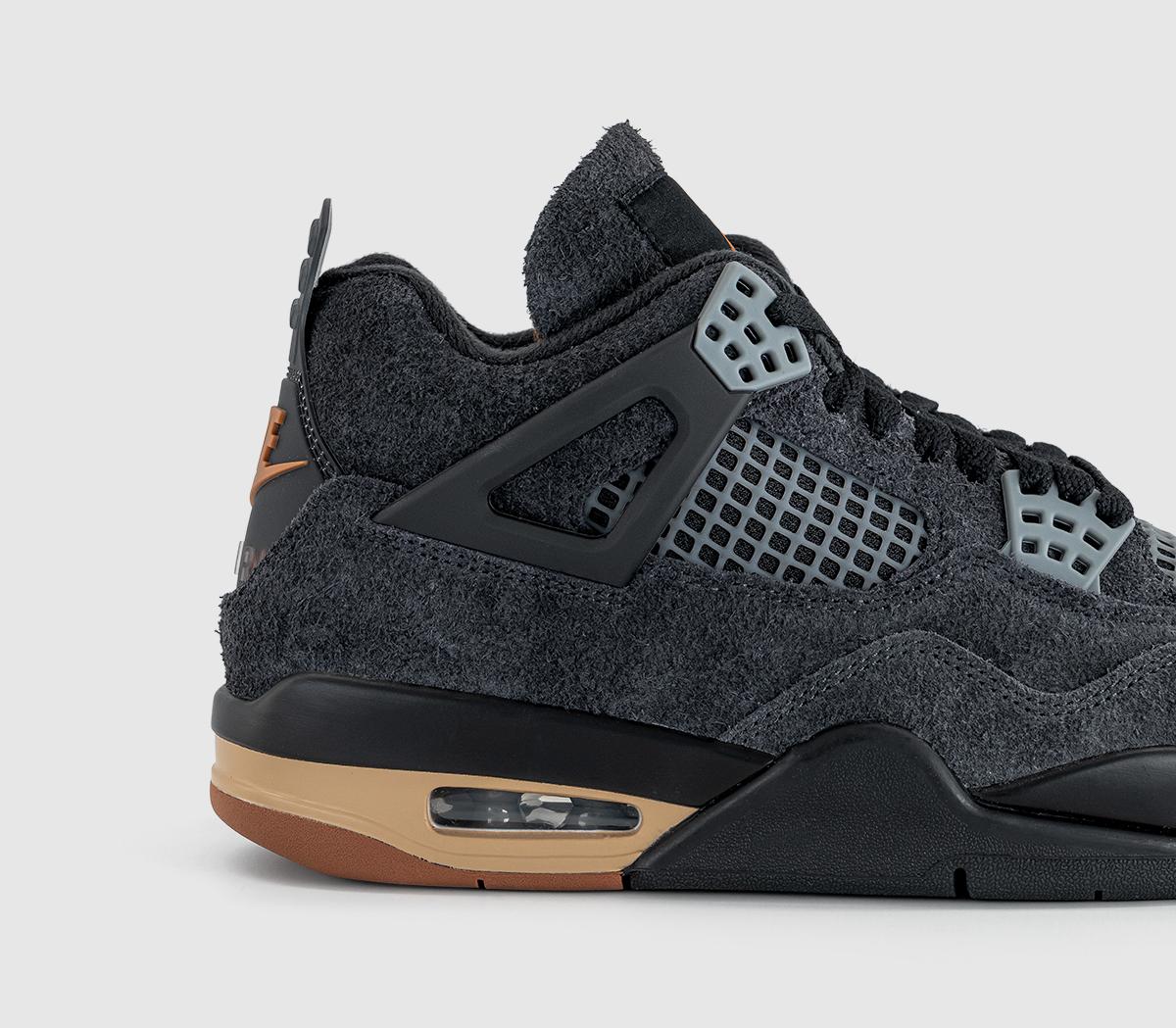JordanAir Jordan 4 Retro 'LDN' TrainersBlack Red Bark Dark Smoke Grey Smoke Grey