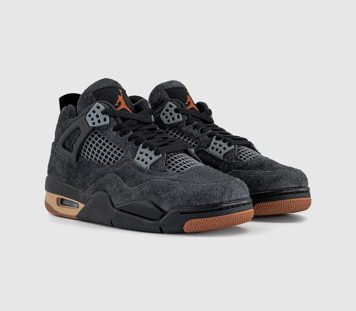 JordanAir Jordan 4 Retro 'LDN' TrainersBlack Red Bark Dark Smoke Grey Smoke Grey