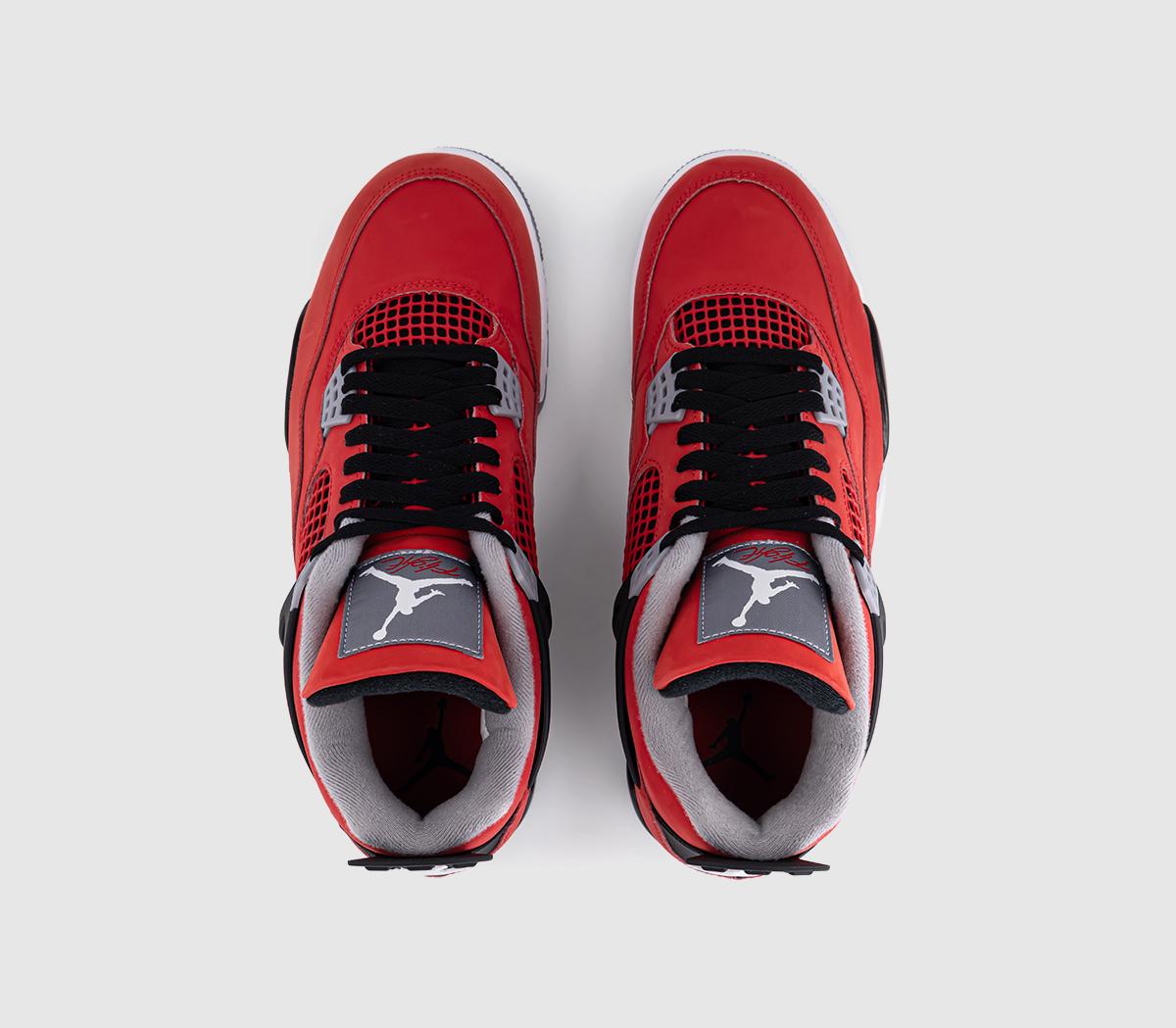 JordanAir Jordan 4 Retro TrainersFire Red White Black Cement Grey