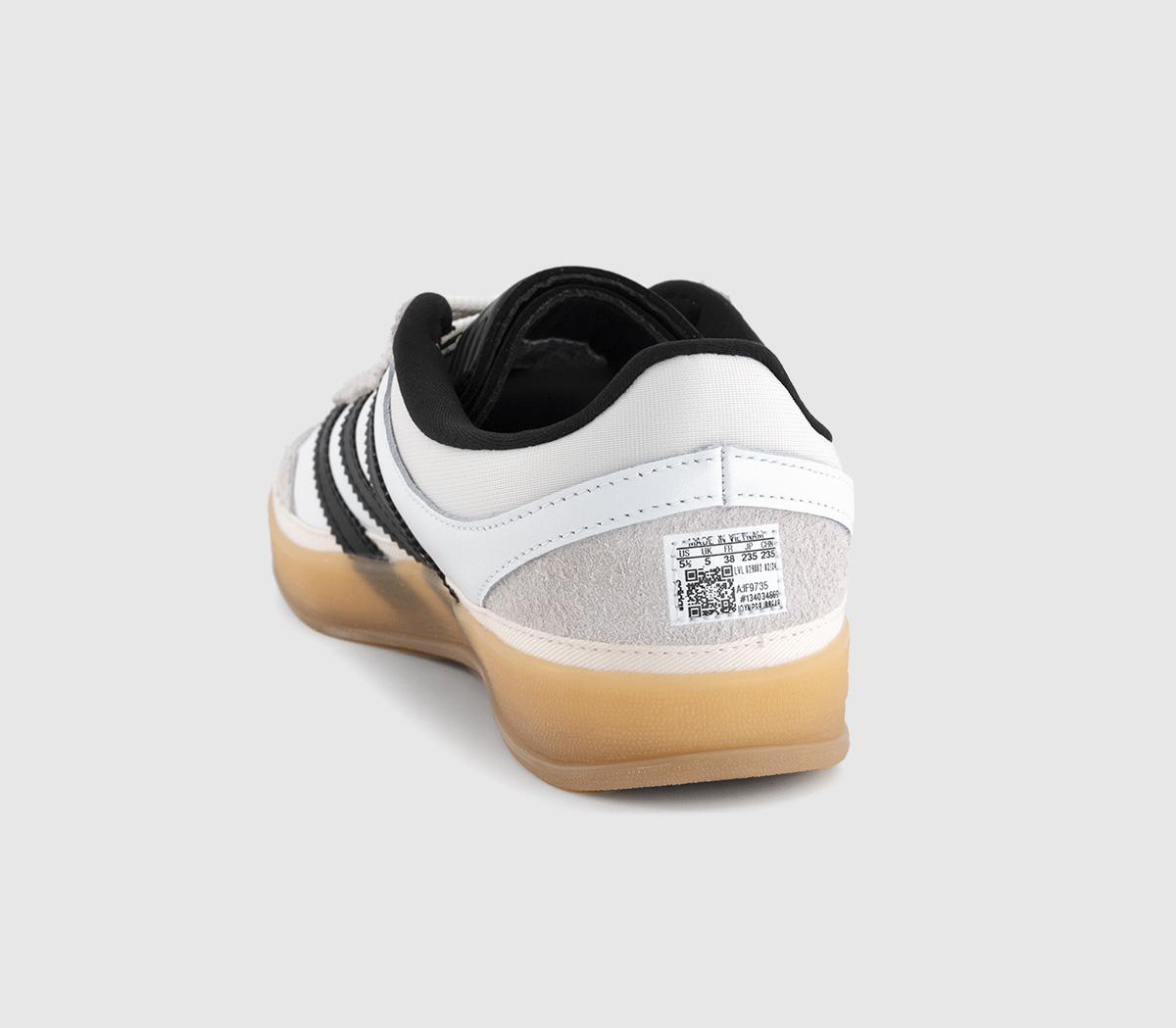 adidasBad Bunny Gazelle Indoor TrainersCore White Core Black Gum