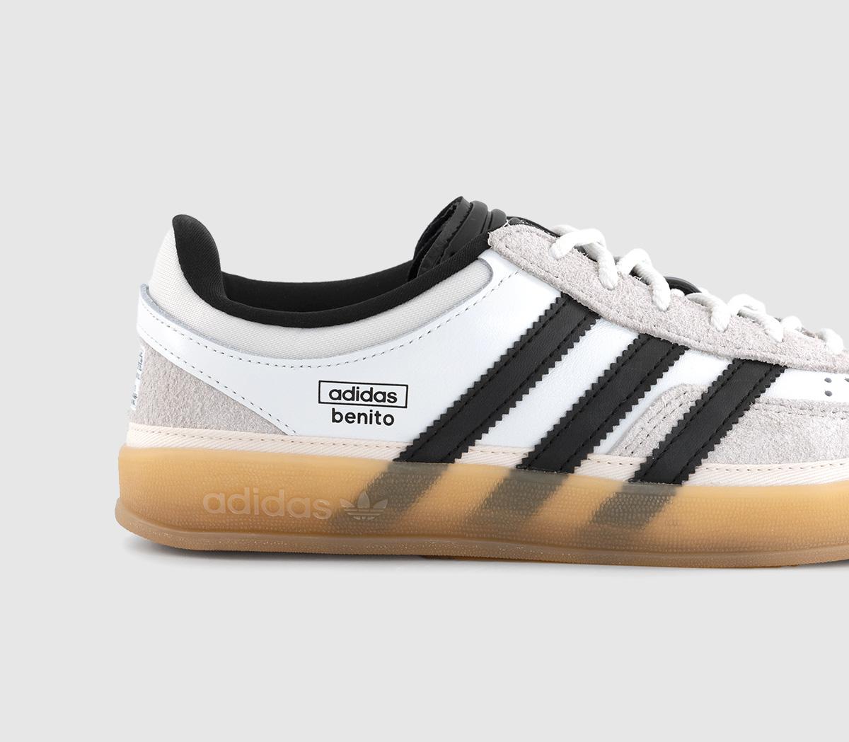 adidasBad Bunny Gazelle Indoor TrainersCore White Core Black Gum