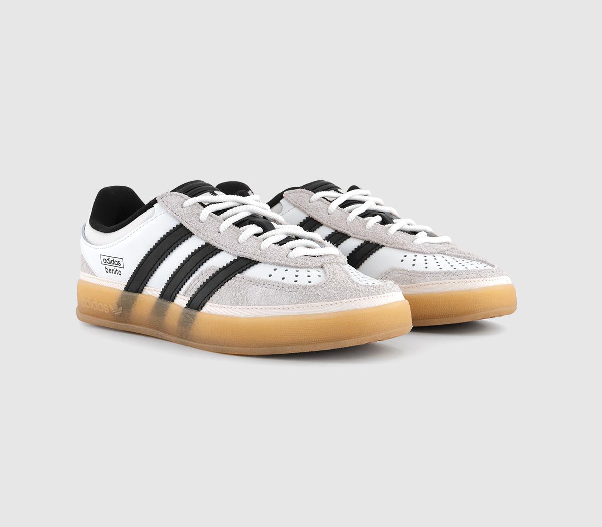 adidasBad Bunny Gazelle Indoor TrainersCore White Core Black Gum