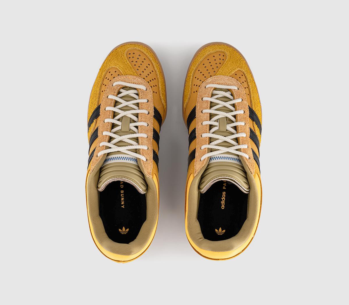 adidasBad Bunny Gazelle Indoor TrainersSolar Gold Core Black Gum