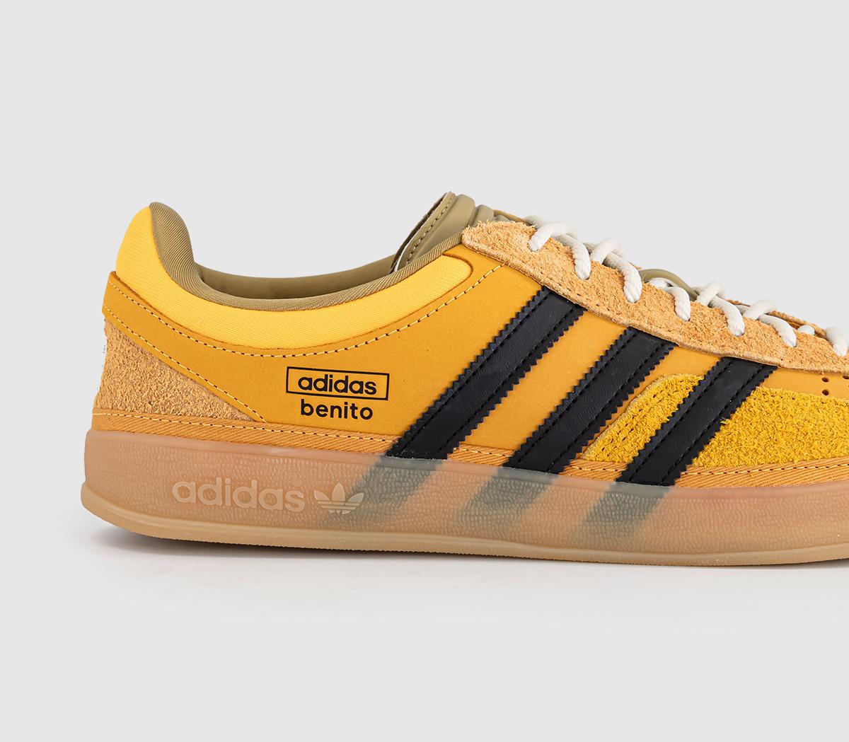 adidasBad Bunny Gazelle Indoor TrainersSolar Gold Core Black Gum