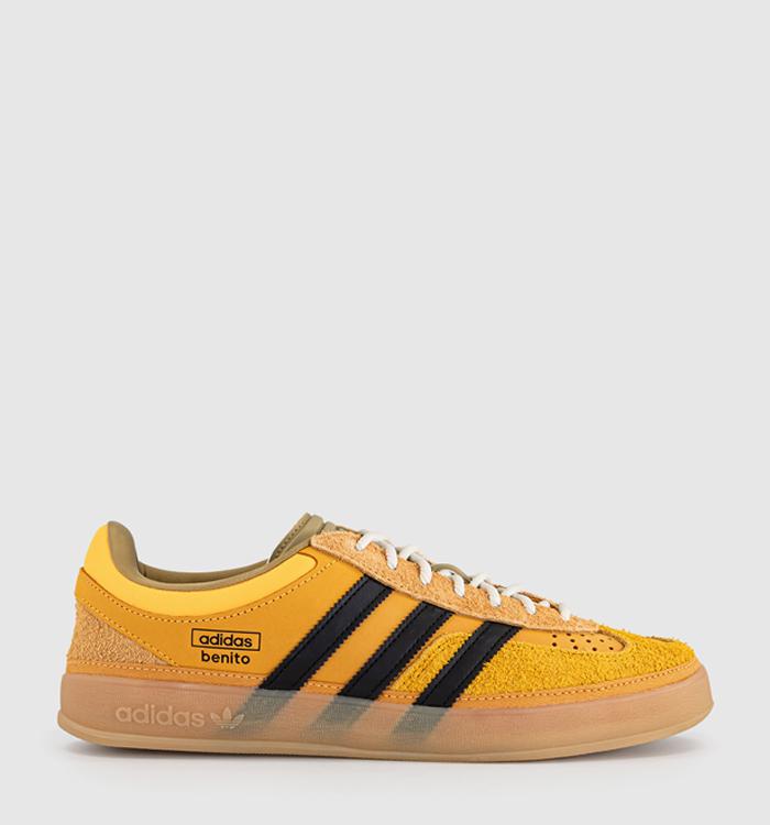 adidas Bad Bunny Gazelle Indoor Trainers Solar Gold Core Black Gum