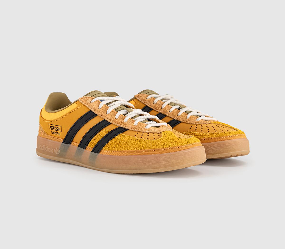 adidasBad Bunny Gazelle Indoor TrainersSolar Gold Core Black Gum
