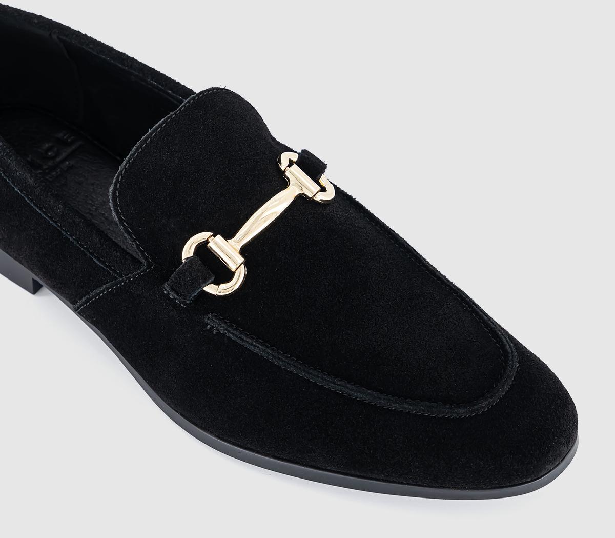 OFFICEMemming 2  Snaffle LoafersBlack Suede