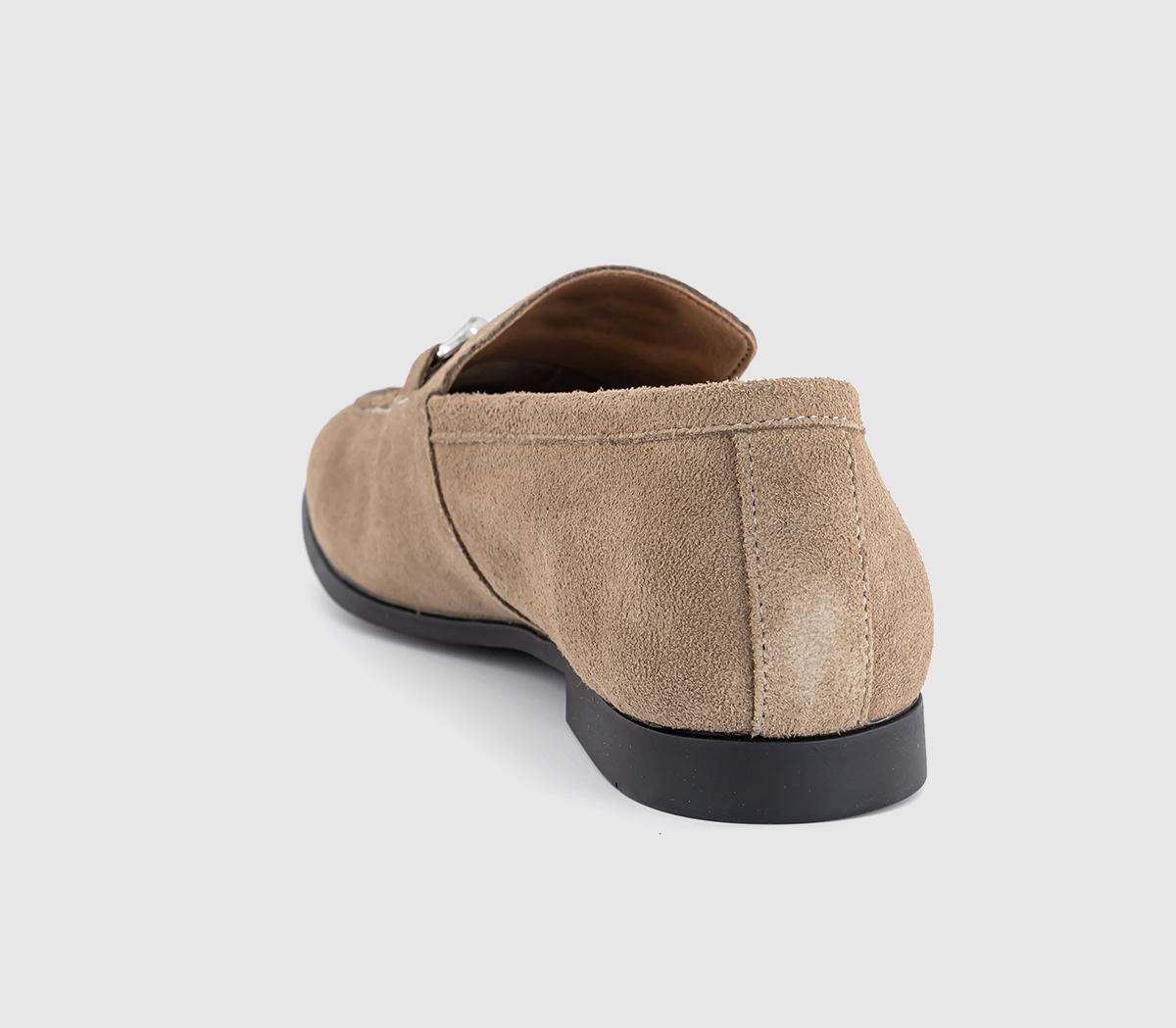 OFFICEMemming 2 Snaffle Loafers OFFICEMemming 2 Snaffle LoafersTaupe Suede