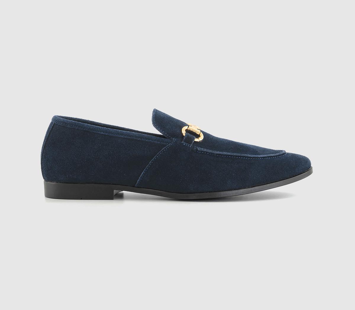 OFFICEMemming 2 Snaffle LoafersNavy Suede