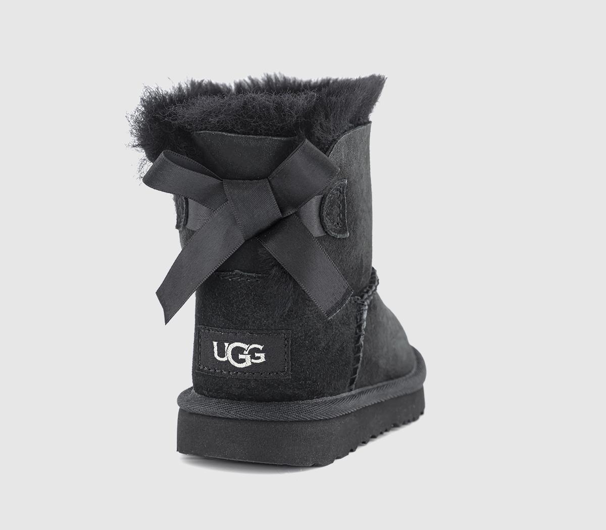 UGGToddler Mini Bailey Bow II BootsBlack