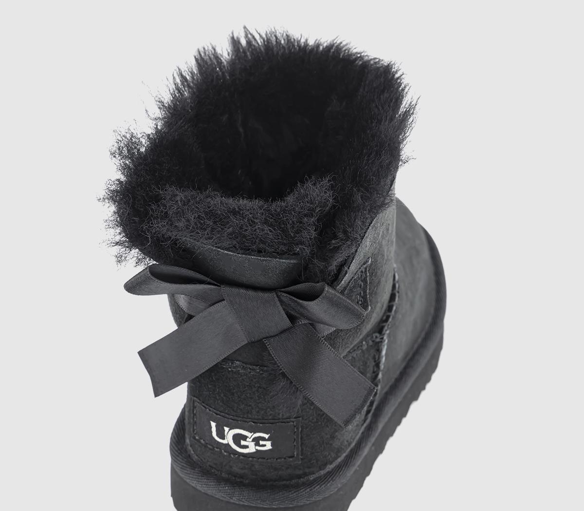 UGGToddler Mini Bailey Bow II BootsBlack